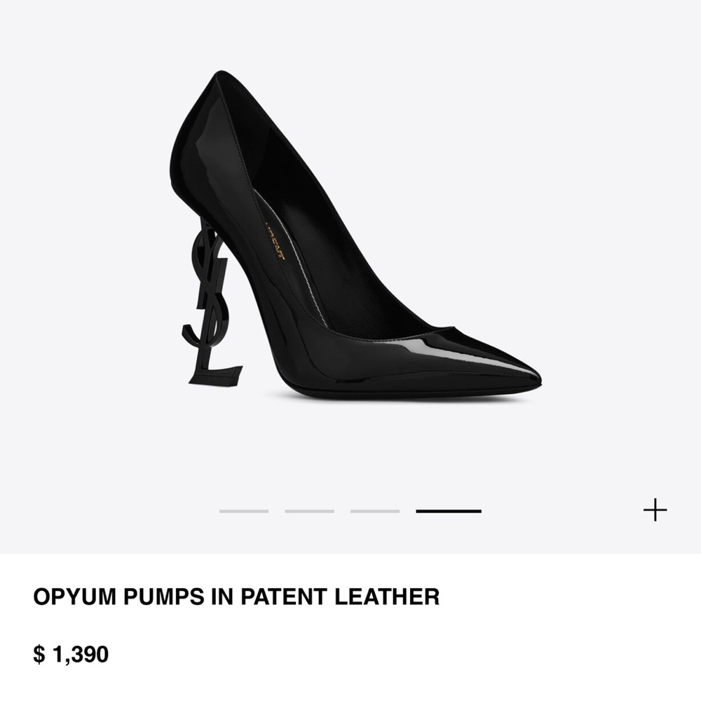 YSL- Yves Saint Laurent OPYUM PUMPS IN PATENT LEATHER